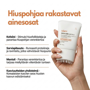 Virkistävä ja volyymiä antava hiusseerumi