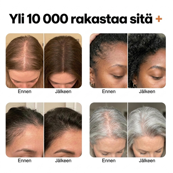 Virkistävä ja volyymiä antava hiusseerumi